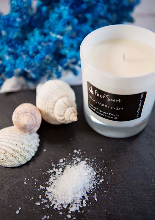 Blue Coral & Sea Salt Candle (Medium)