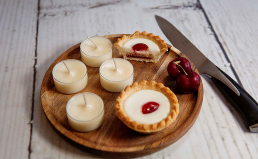 Cherry Bakewell Tea Lights