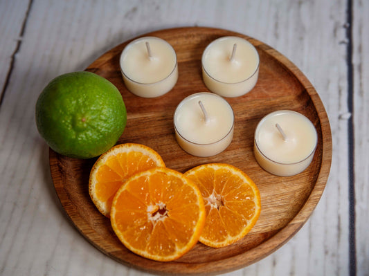 Fruity Bergamot Tea Lights